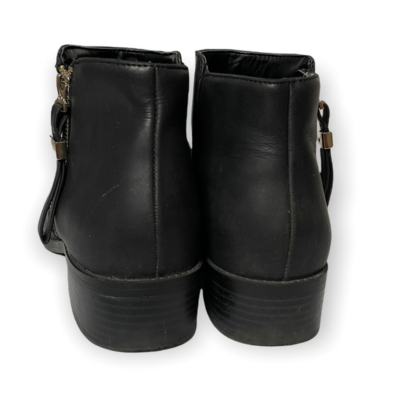 Expression Vegan Leather Zipper Ankle Boot - Picture 11 of 14